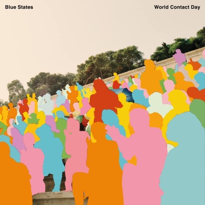 Blue States - World Contact Day vinyl cover