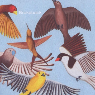 Brokeback - Looks At The Bird vinyl cover