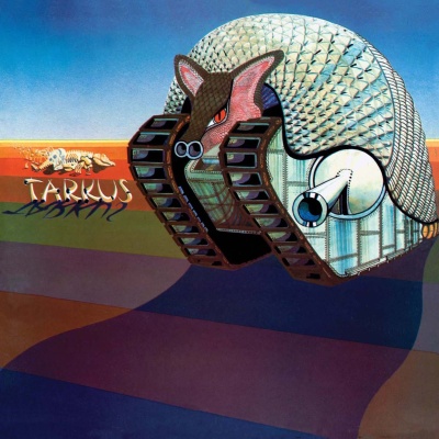 Emerson, Lake & Palmer - Tarkus vinyl cover