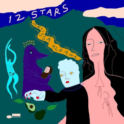 Melissa Aldana - 12 Stars vinyl cover