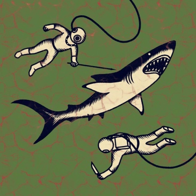 Shepparton Airplane - Sharks vinyl cover