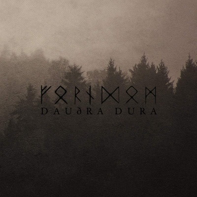 Forndom - Dauðra Dura vinyl cover