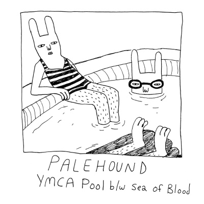 Palehound - YMCA Pool b/w Sea Of Blood vinyl cover