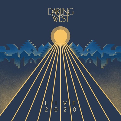 Darling West - Live 2020 vinyl cover
