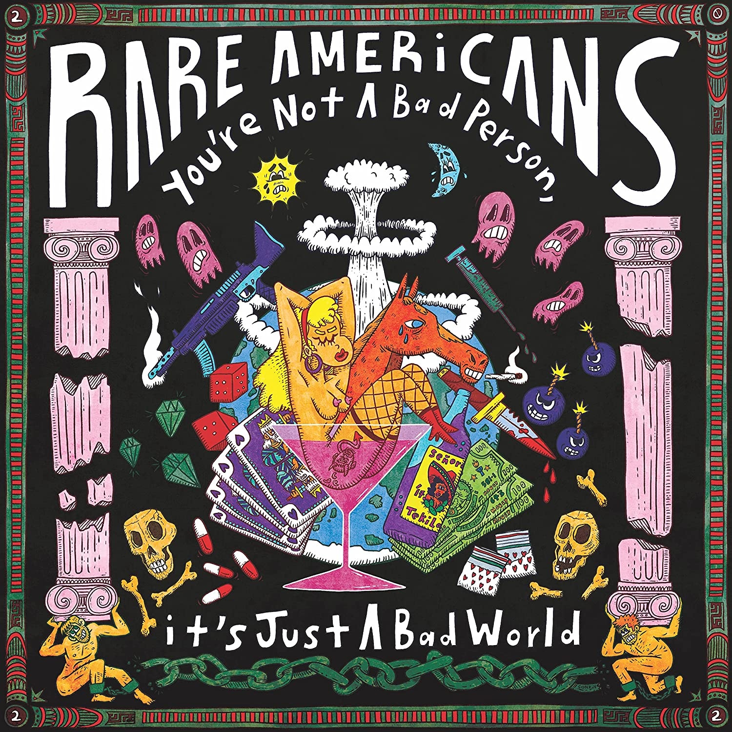 Rare Americans - Rare Americans 4: You’re Not a Bad Person, It’s Just a Bad World vinyl cover