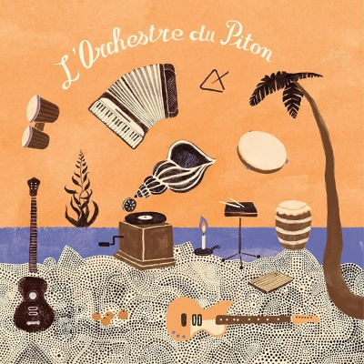 Les Pythons De La Fournaise - L'Orchestre du Piton vinyl cover
