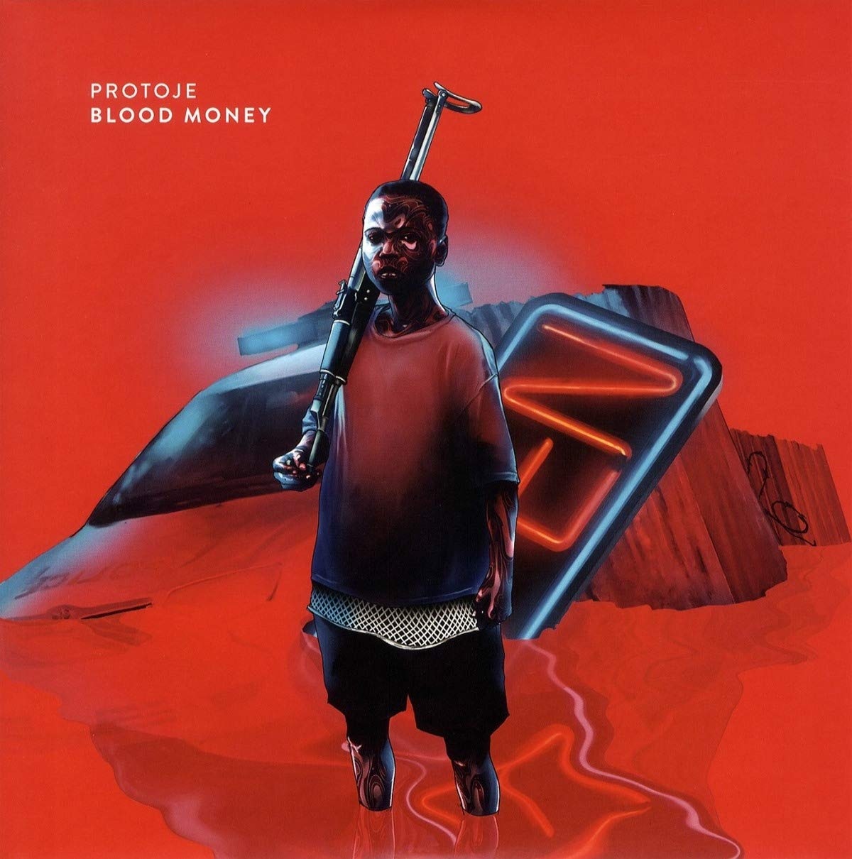 Protoje - Blood Money vinyl cover