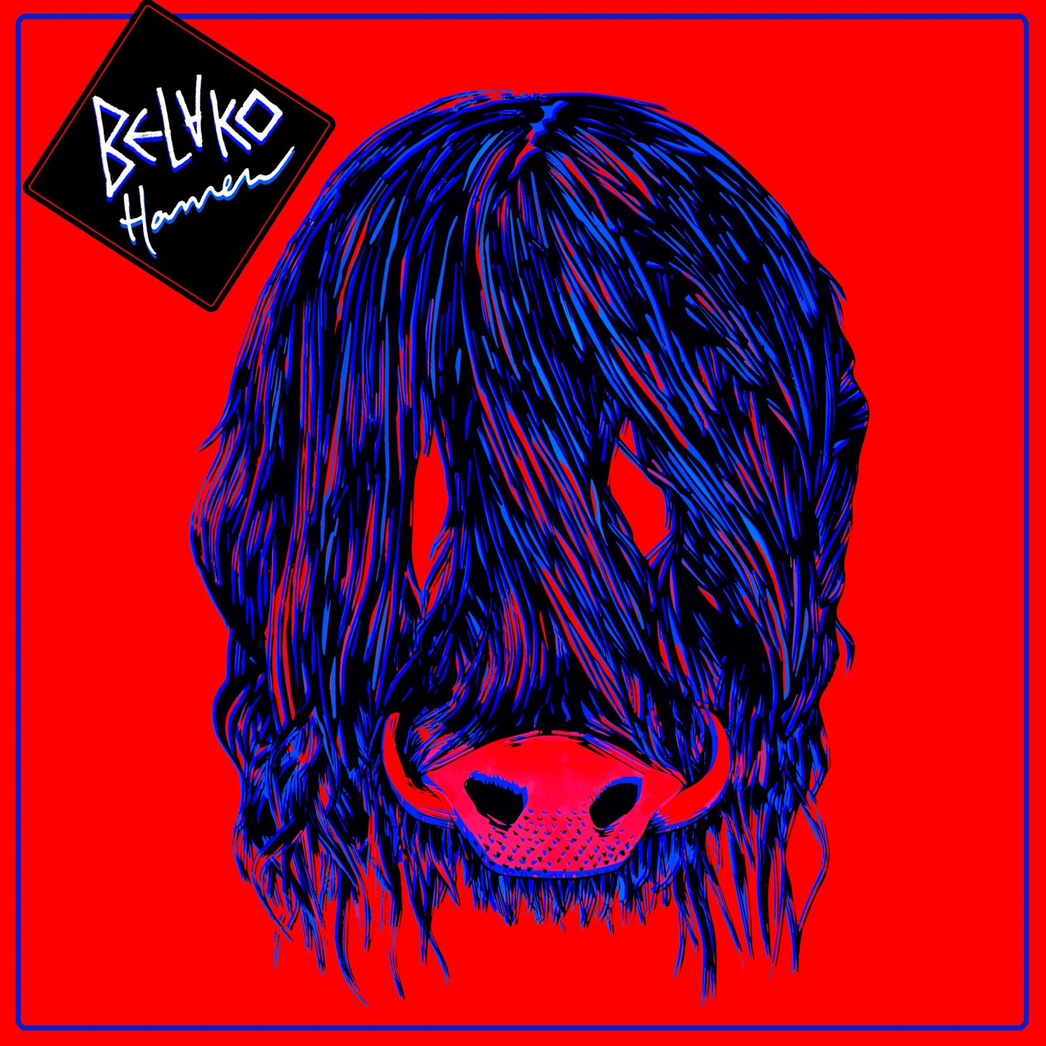 Belako - Hamen vinyl cover