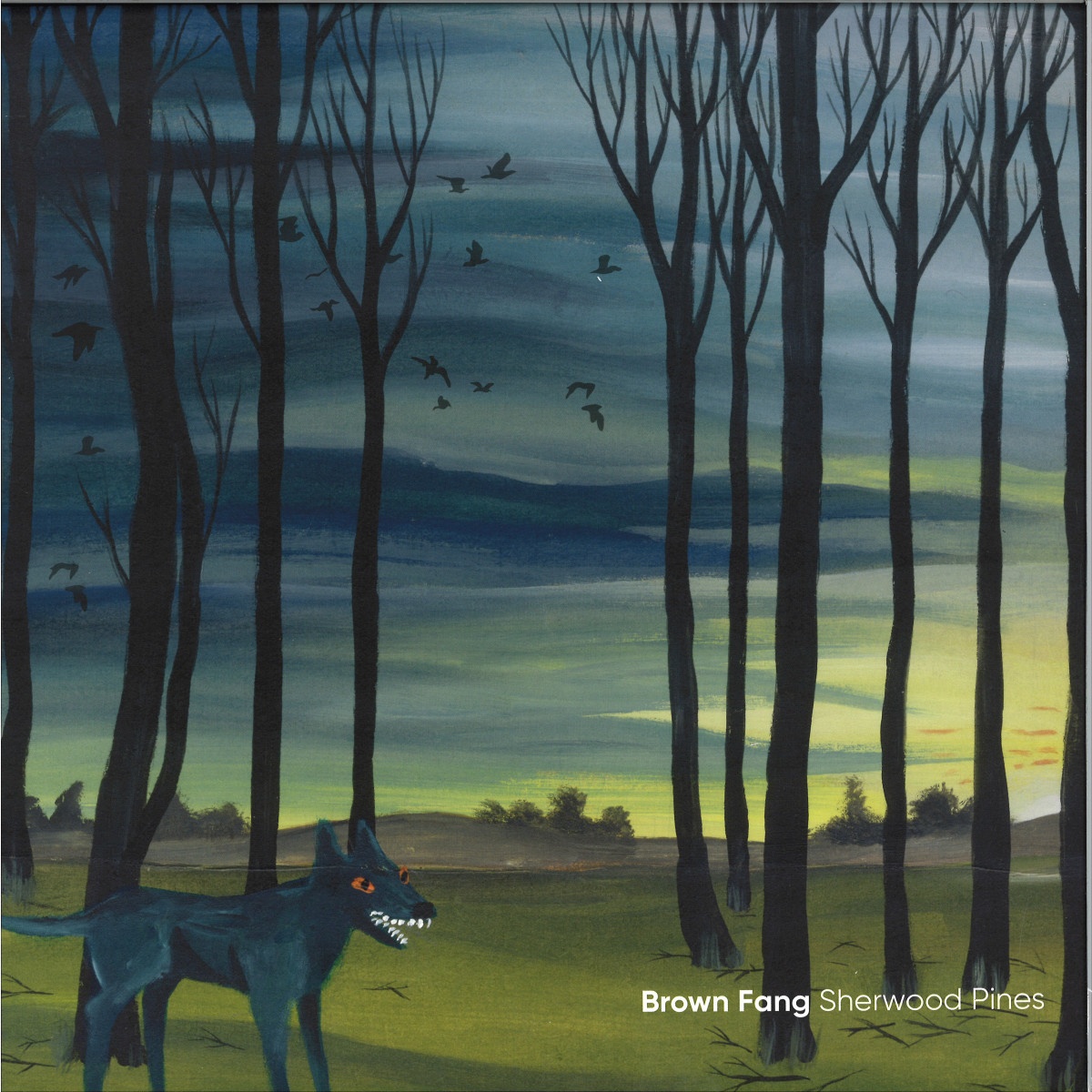 Brown Fang - Sherwood Pines vinyl cover
