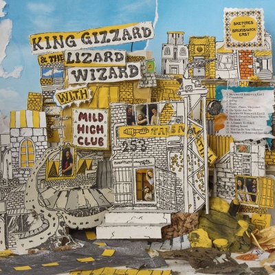 King Gizzard And The Lizard Wizard & Mild High Club - Sketches Of Brunswick East vinyl cover