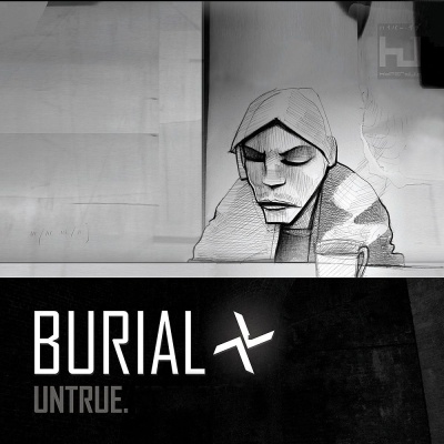 Burial - Untrue vinyl cover