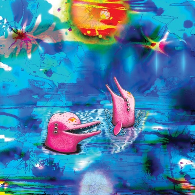 Anteloper - Pink Dolphins vinyl cover