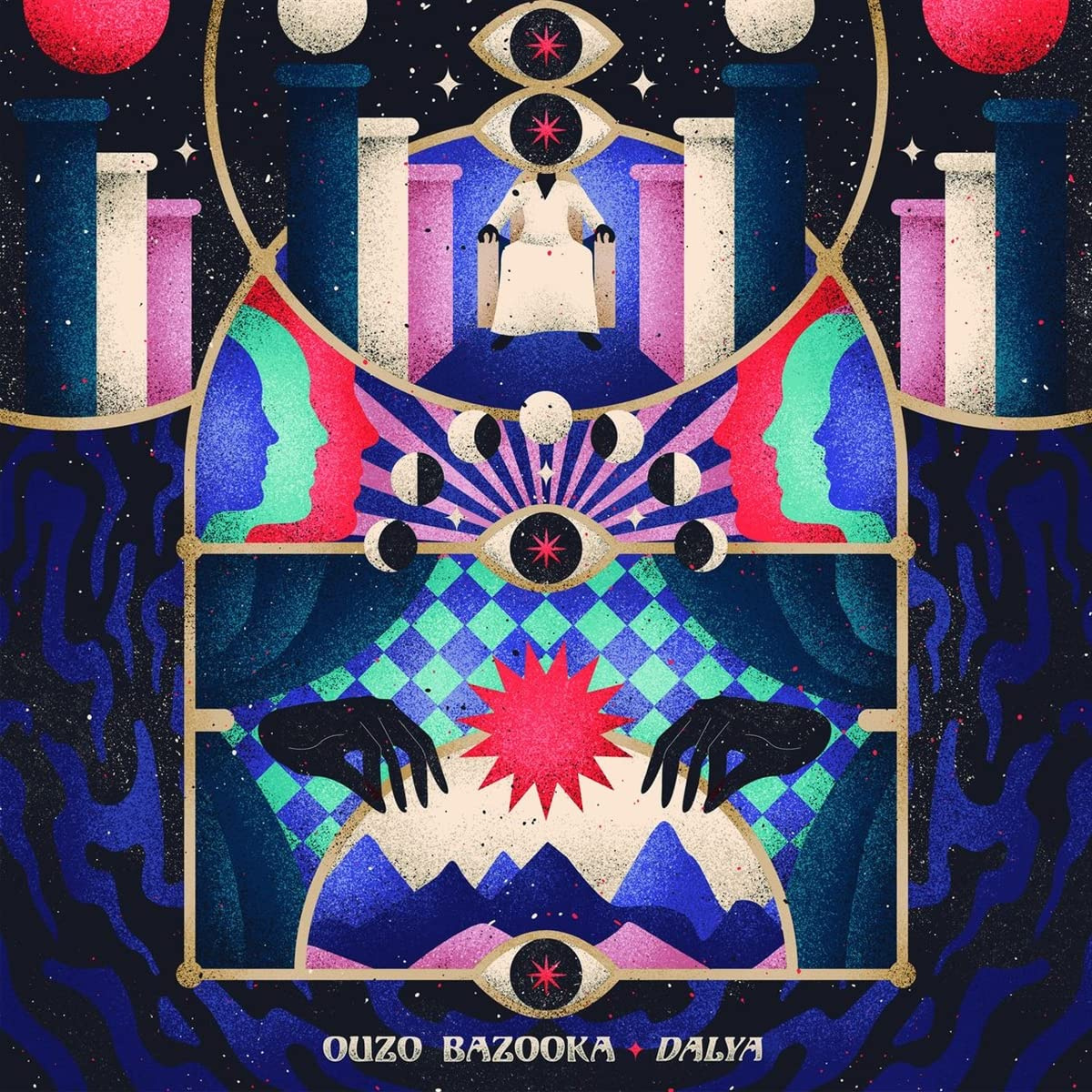 Ouzo Bazooka - Dalya vinyl cover