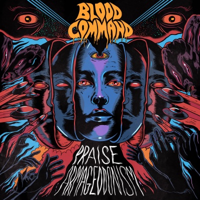 Blood Command - Praise Armageddonism vinyl cover