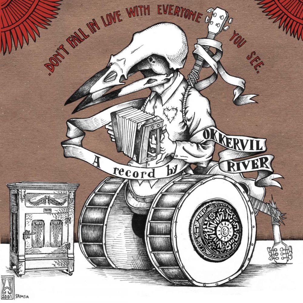 Okkervil River Don't Fall In Love With Everyone You See. Vinyl Cover Art